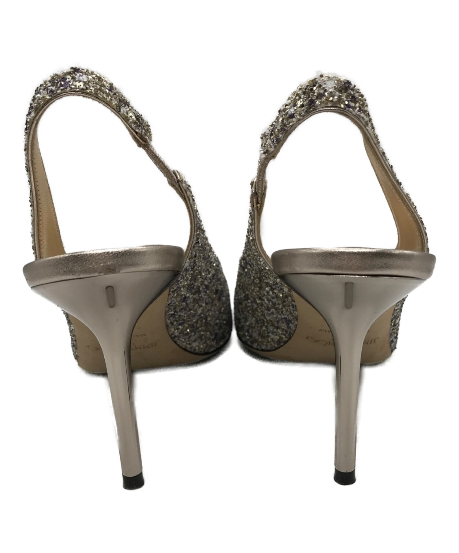 中古・古着通販】JIMMY CHOO (ジミーチュウ) グリッターバック 