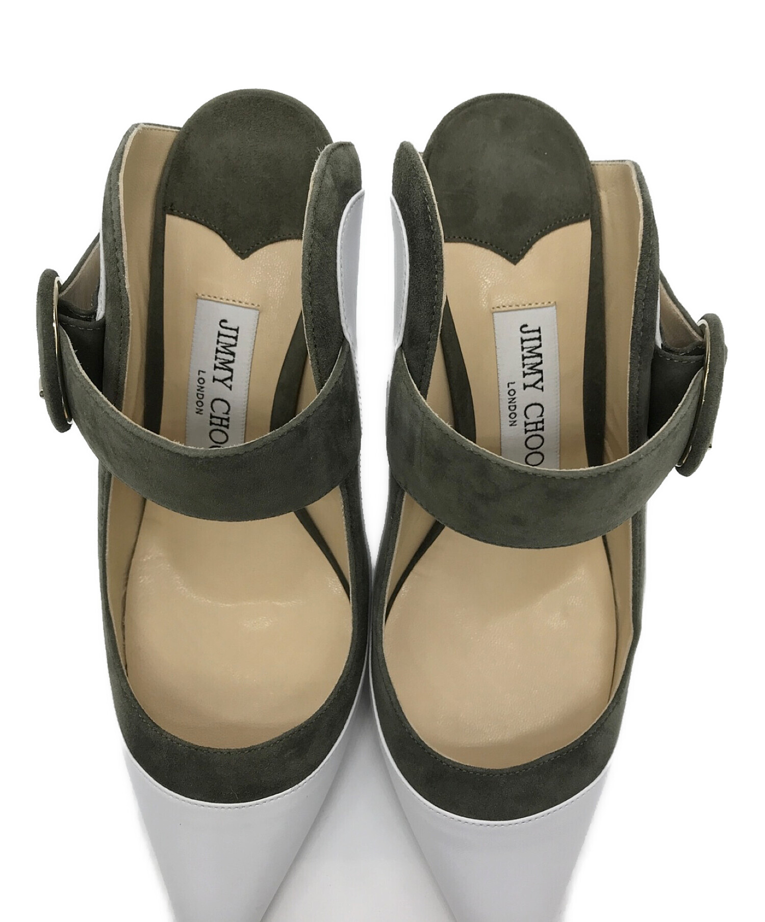 中古・古着通販】JIMMY CHOO (ジミーチュウ) HENDRIX ミュール 