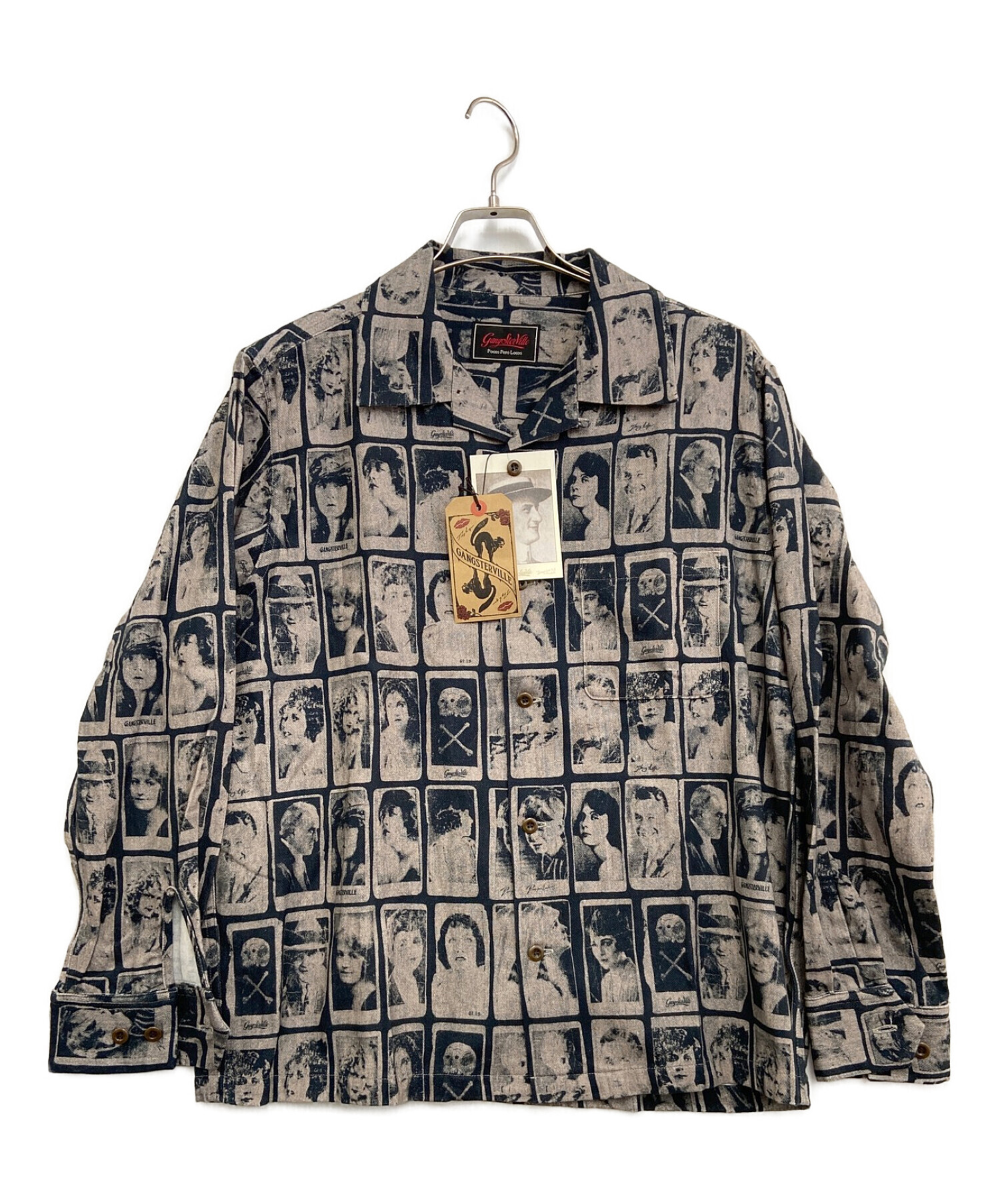 未使用品ギャングスタービルのシャツ