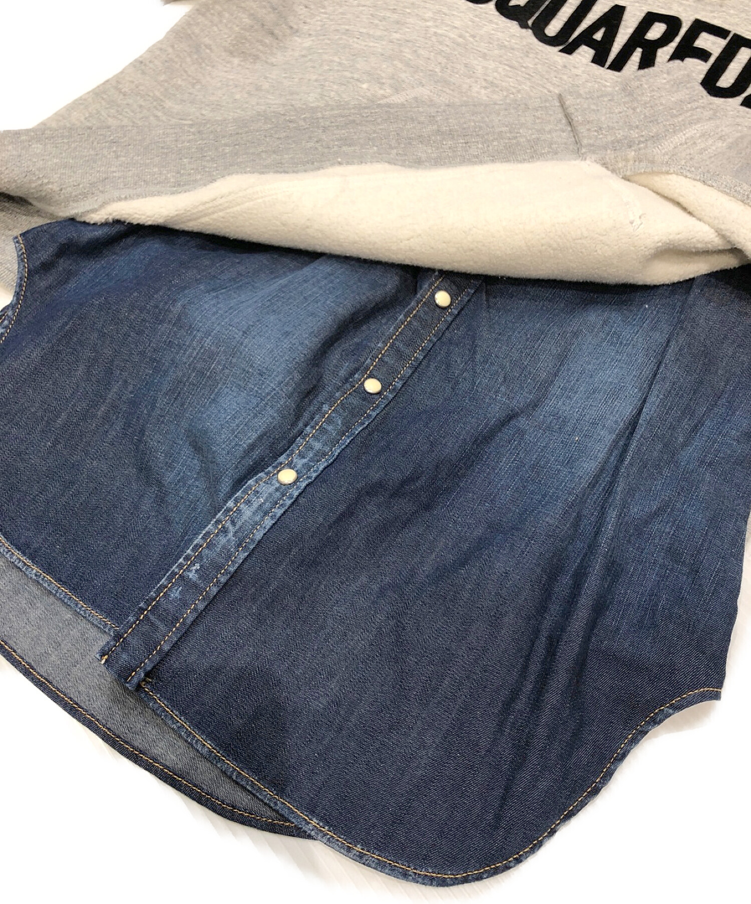 中古・古着通販】DSQUARED2 (ディースクエアード) レイヤード 