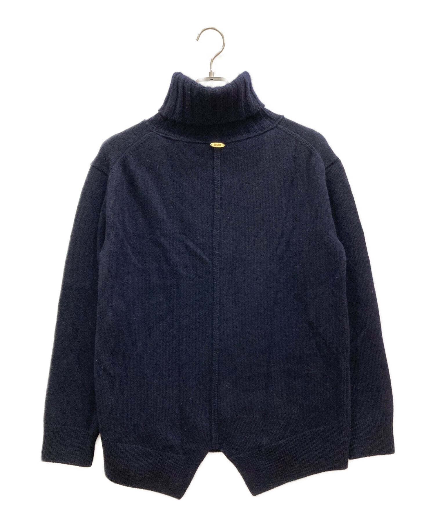 ドゥーズィエムクラス jade タートルネックプルオーバー ネイビー