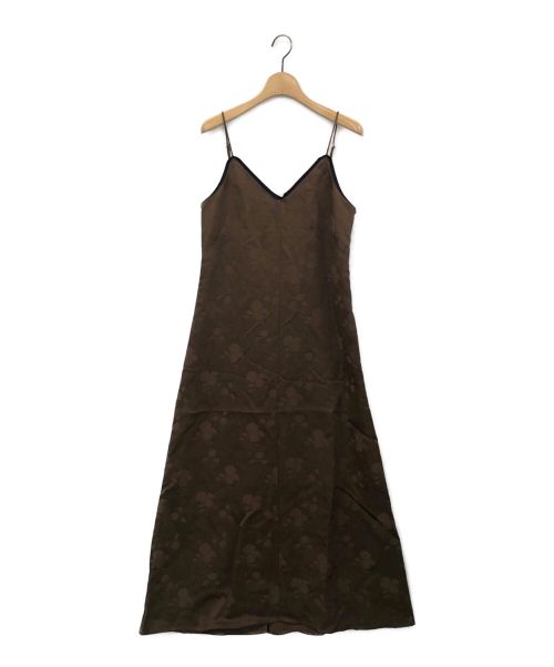 中古・古着通販】CLANE (クラネ) VINTAGE FLOWER SATIN CAMI ONEPIECE 
