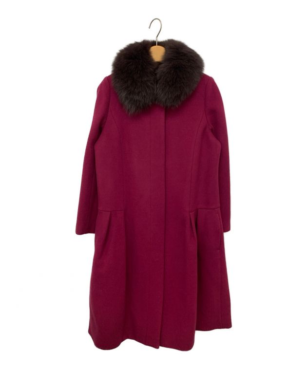 中古・古着通販】JILL STUART (ジルスチュアート) フォックスファー付 
