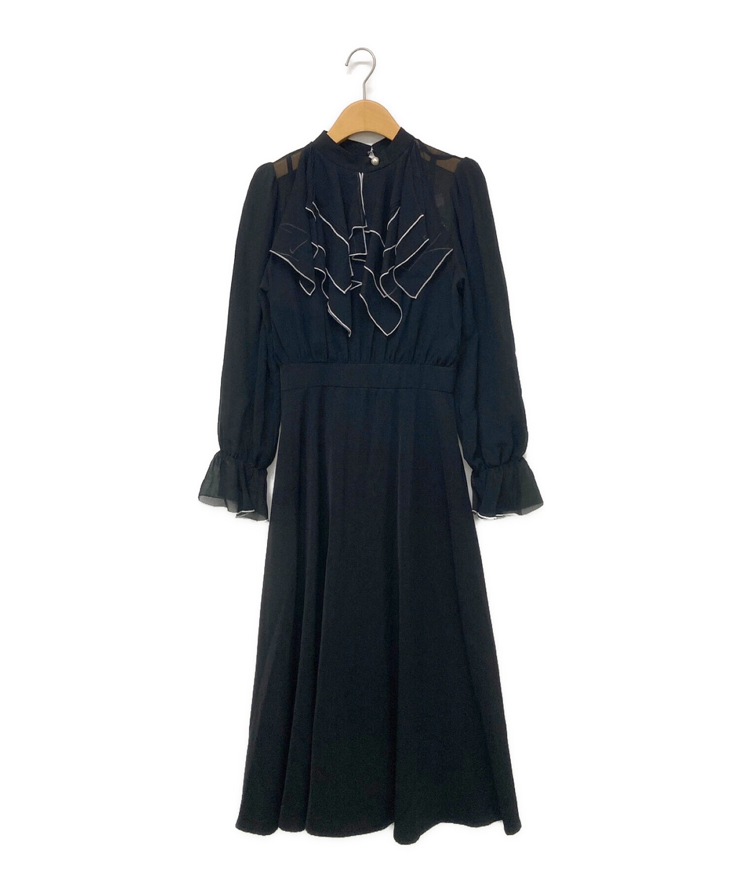 Her lip to Modern Classic Ruffled Dress｜レディース