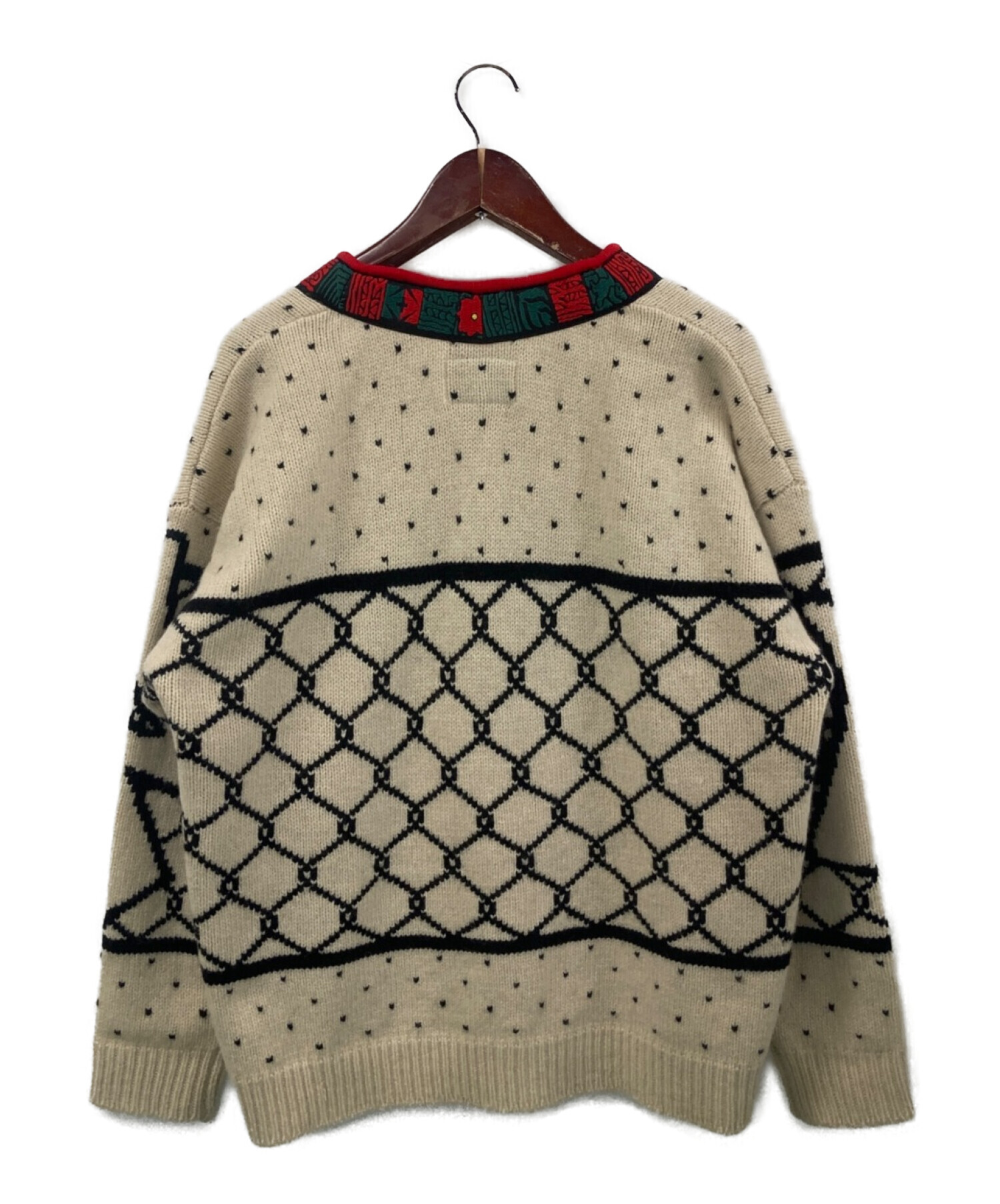 WHIMSY (ウィムジー) Tyrolean Sweater ベージュ サイズ:L
