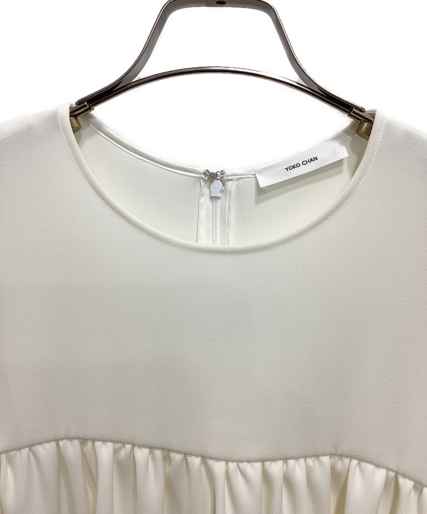 yoko chan スカラップブラウス