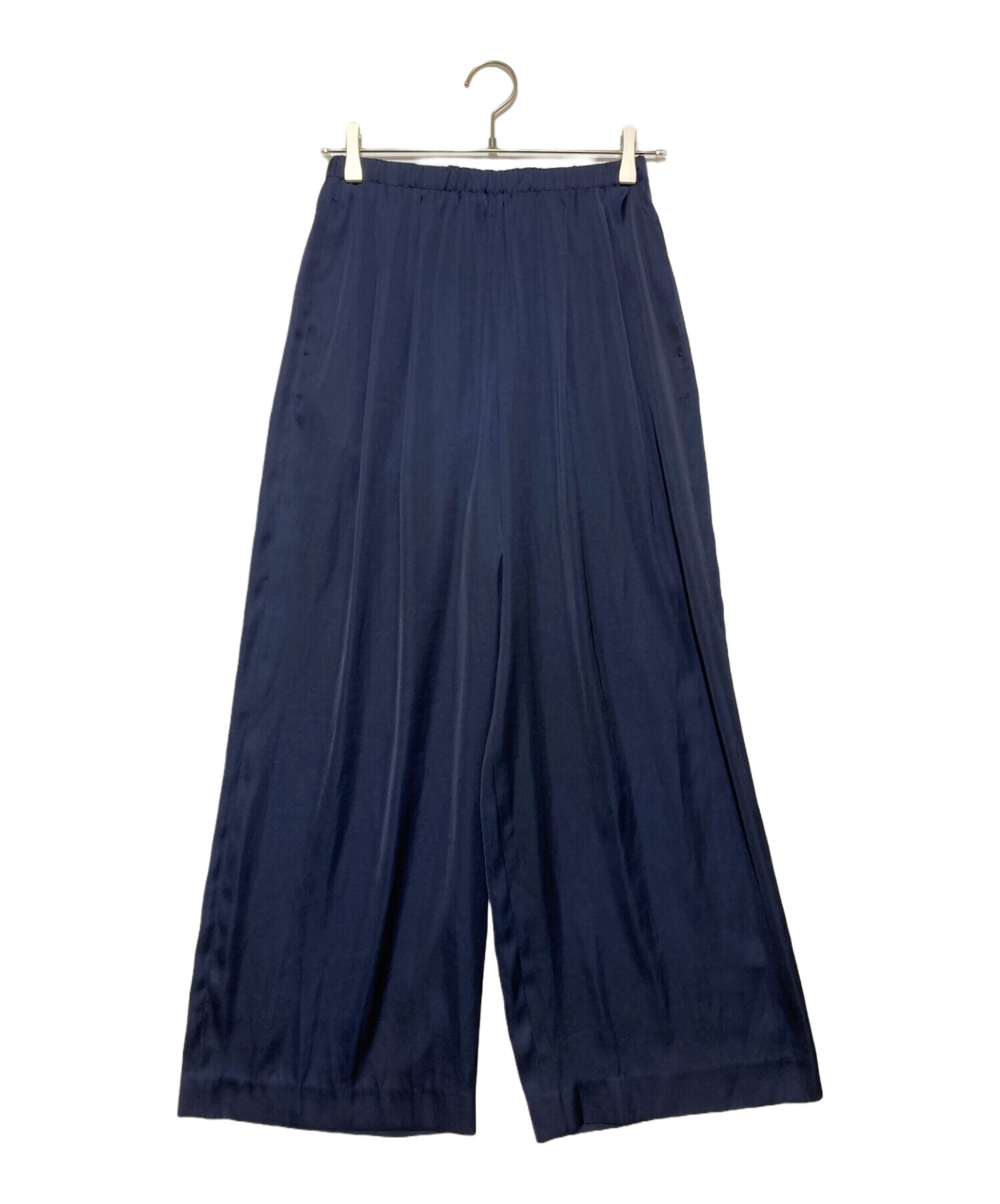 中古・古着通販】ENFOLD (エンフォルド) RELAX ELASTIC WIDE-TROUSERS  