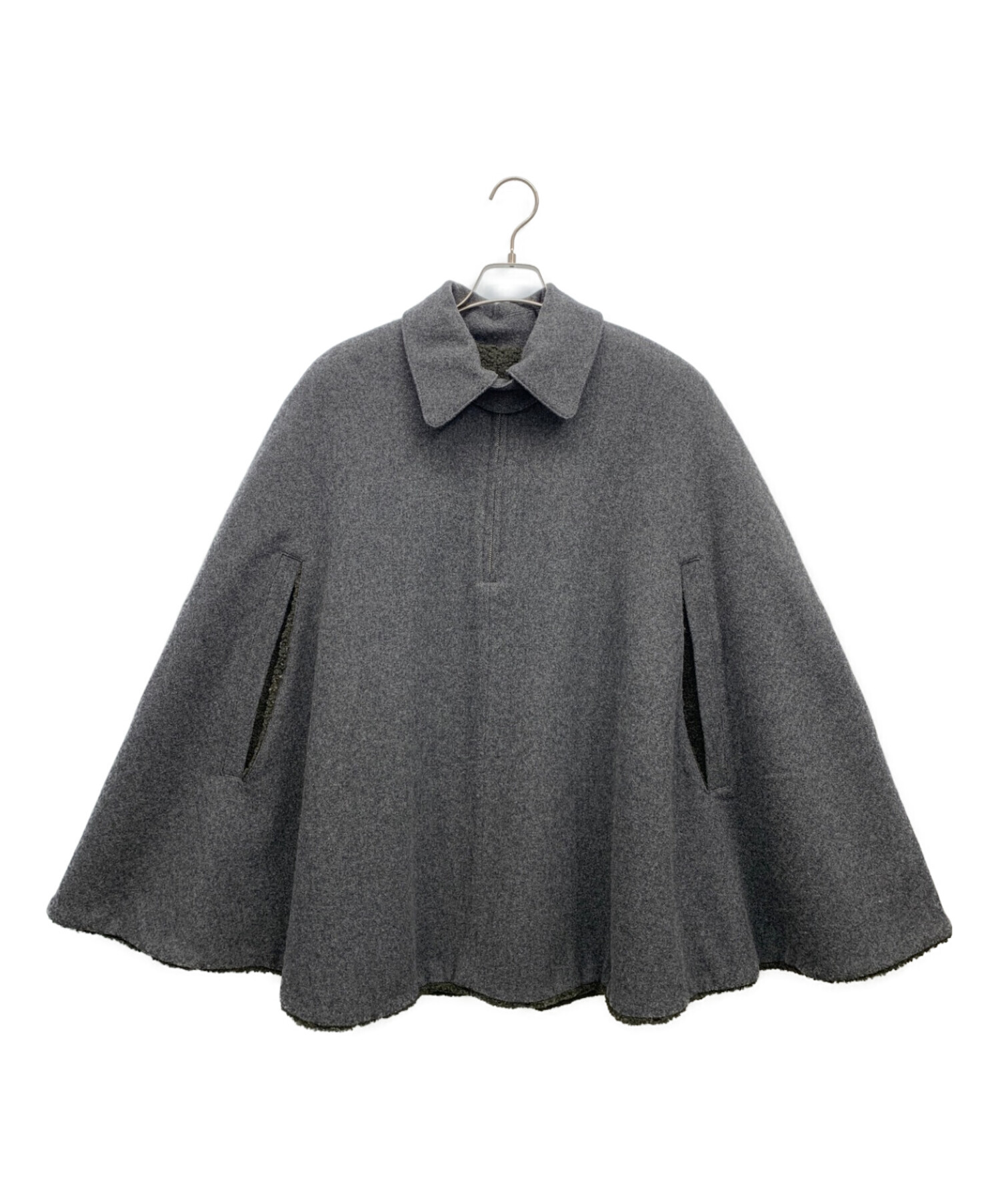 中古・古着通販】CLANE (クラネ) REVERSIBLE BOA MILITARY CAPE COAT 