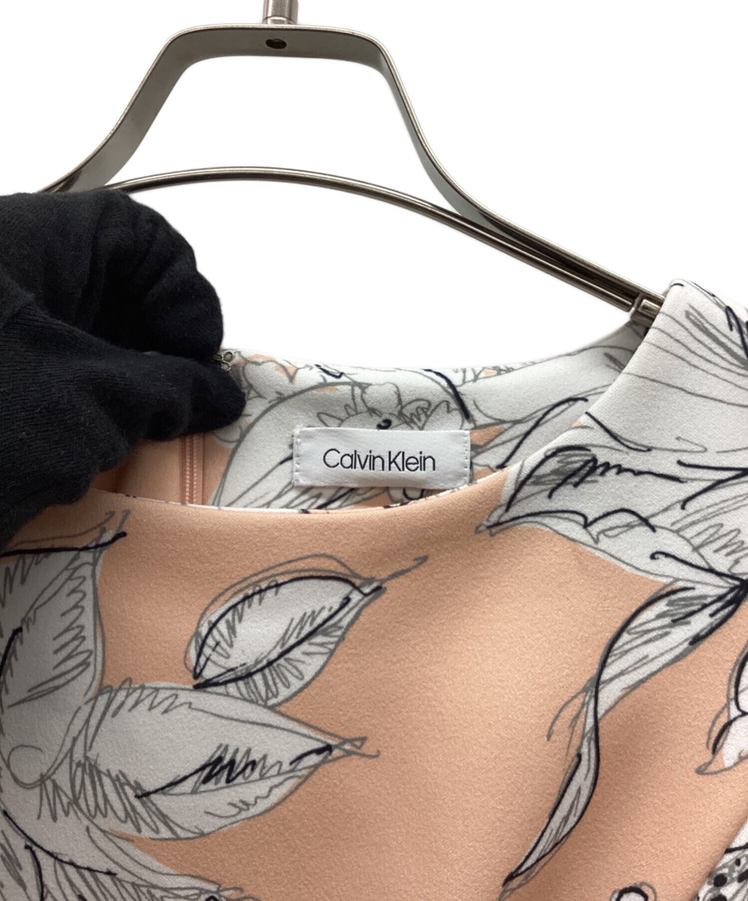 中古・古着通販】Calvin Klein (カルバンクライン) Aラインフローラル 
