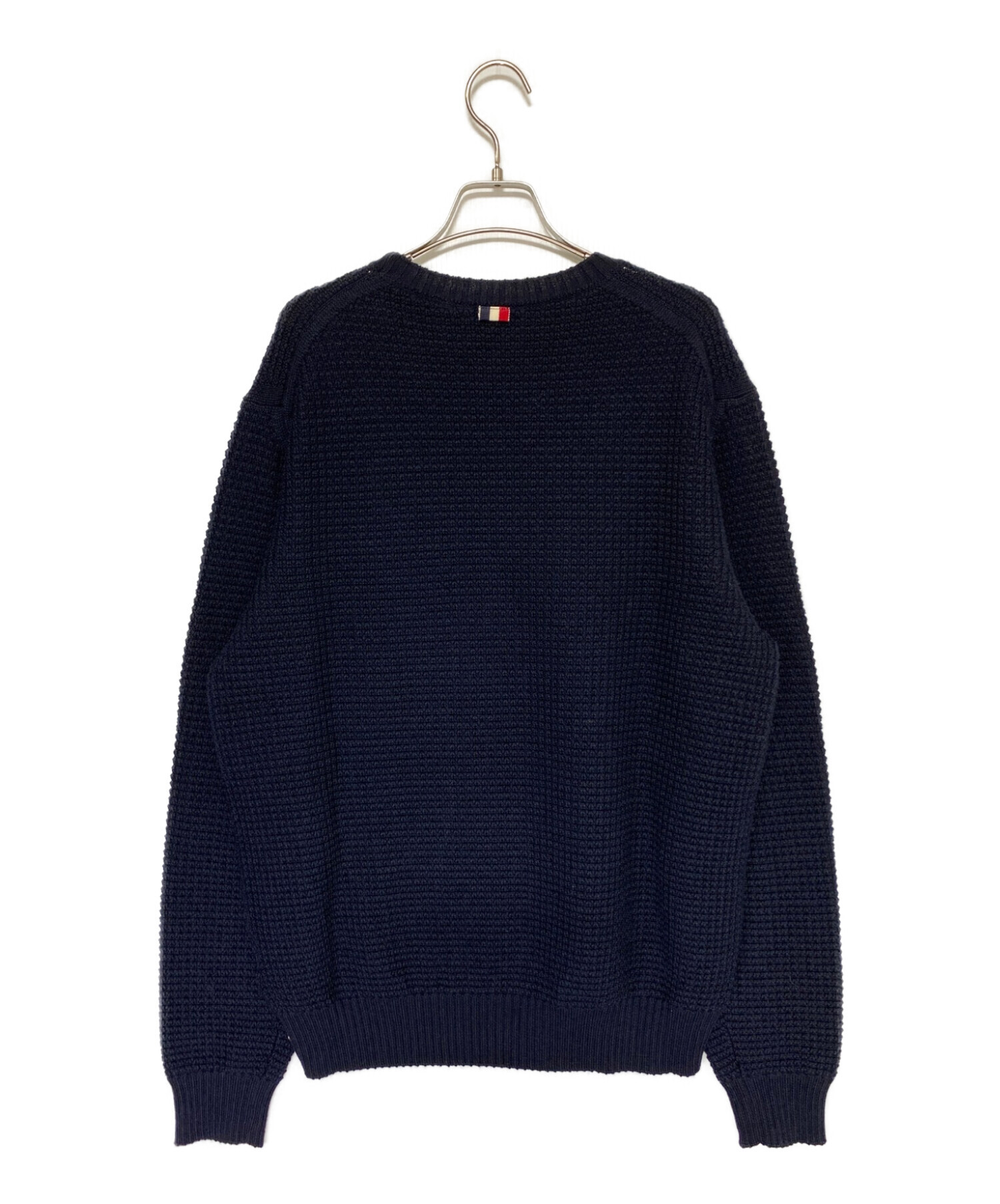 中古・古着通販】MONCLER (モンクレール) ニット ネイビー サイズ:XXL  