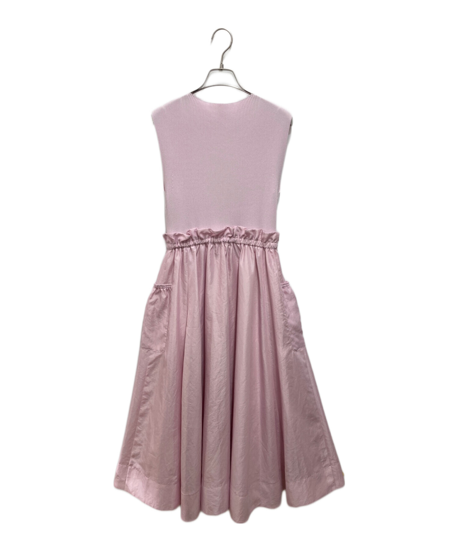 新品】セルフォード CELFORD ランダムヘムドッキングニットワンピース