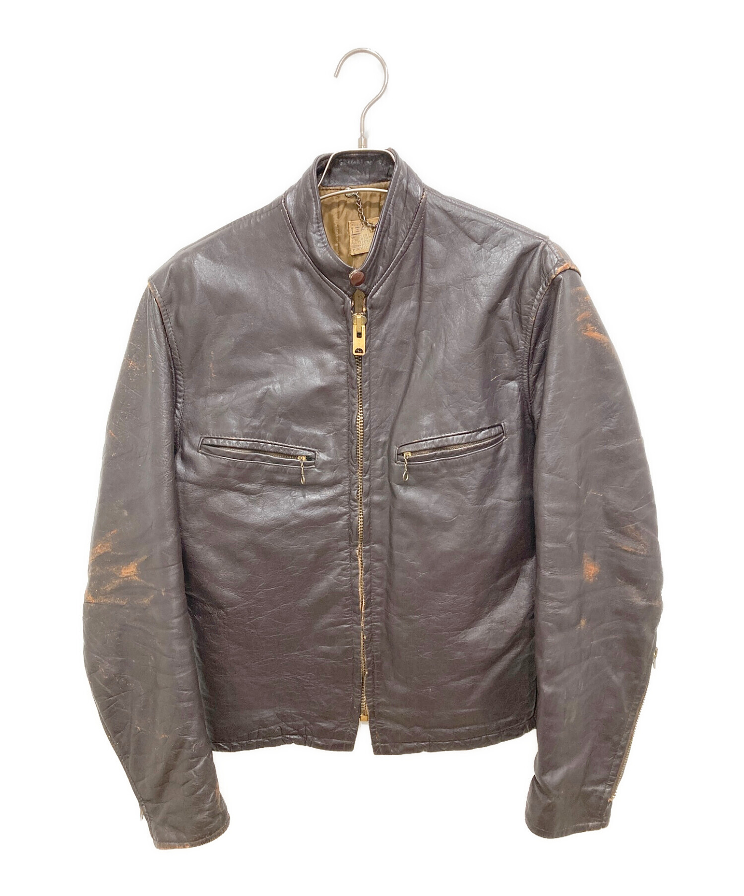 レザージャケット genuine Leather GRAIS 中古・古着通販】THIS 