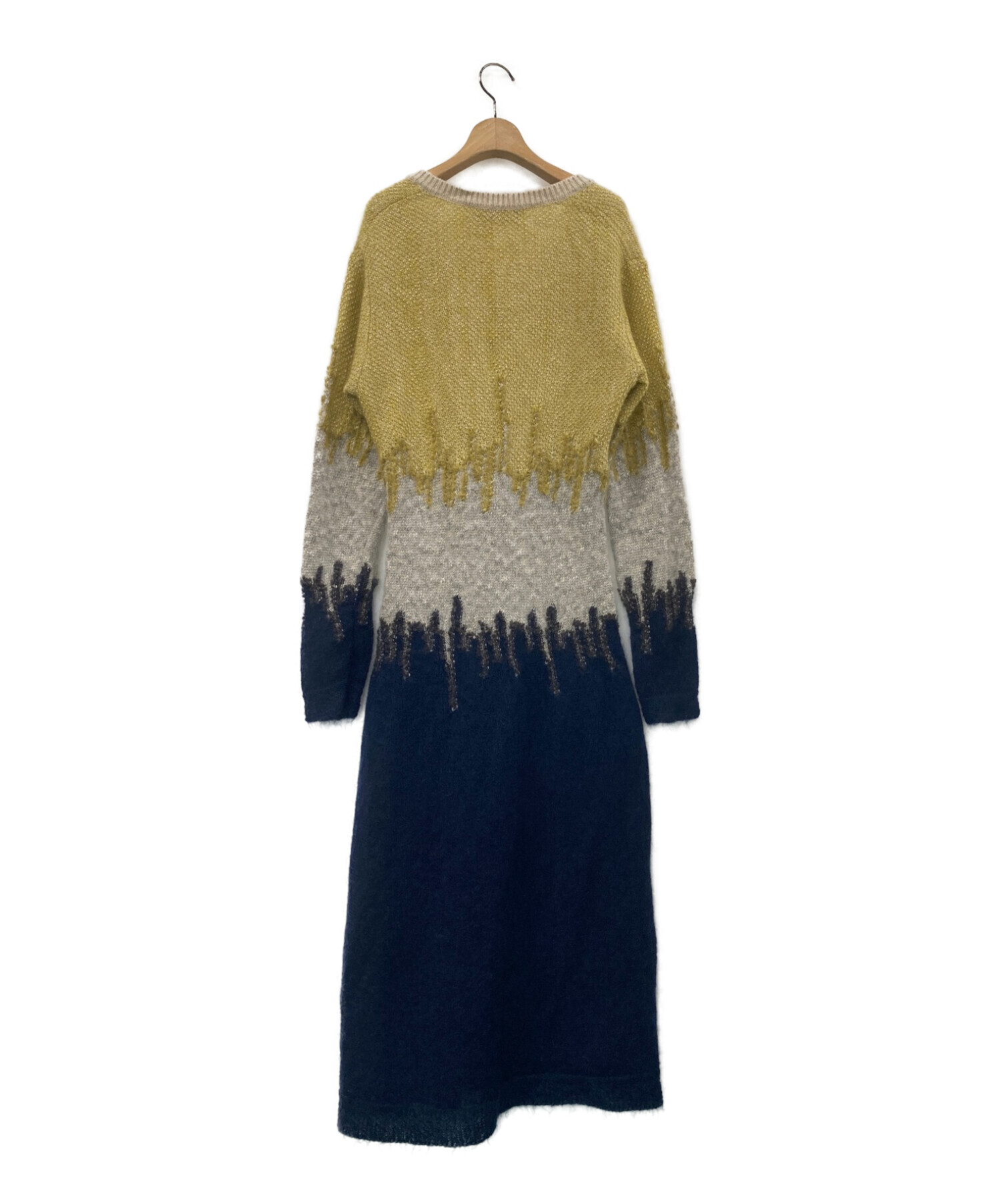 中古・古着通販】MURRAL (ミューラル) Water mirror knit dress