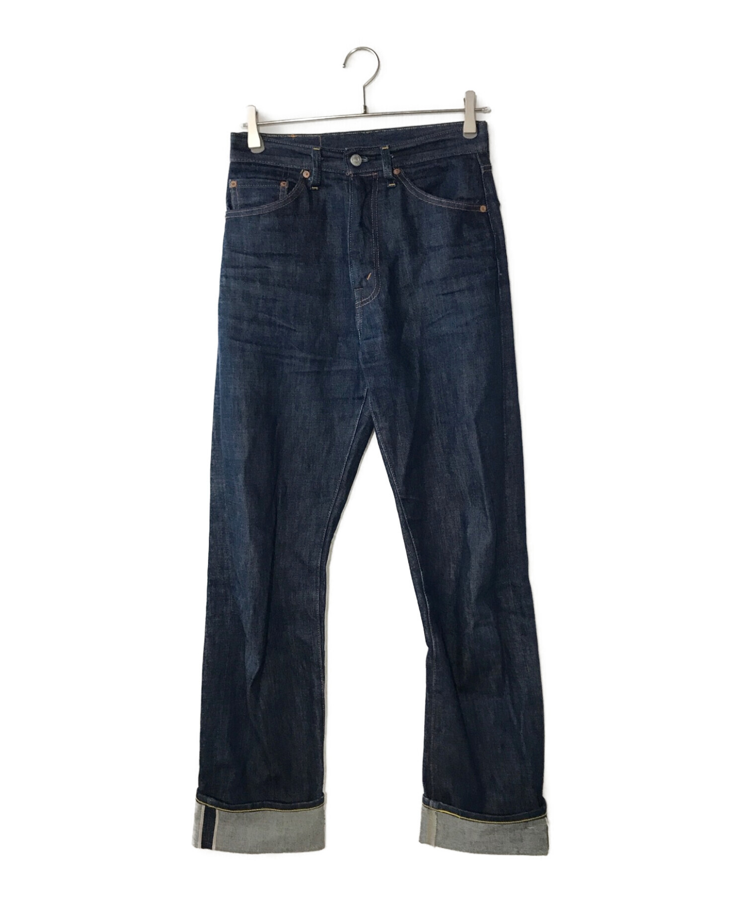 50s Levi's 701XX デニムパンツ 濃紺 ペイント モンローパンツ