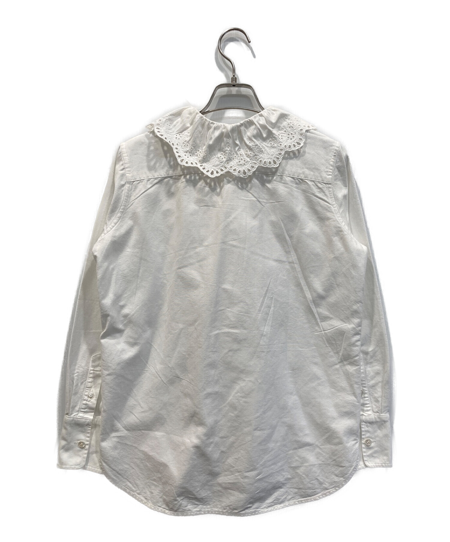 MADISON BLUE エンブロイダリーレースシャツ ホワイト 00