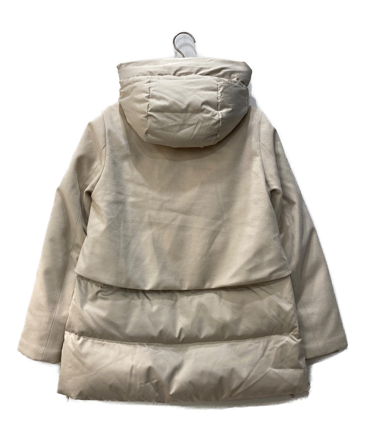 中古・古着通販】DUNO (デュノ) JULIA ダウンコート アイボリー サイズ 