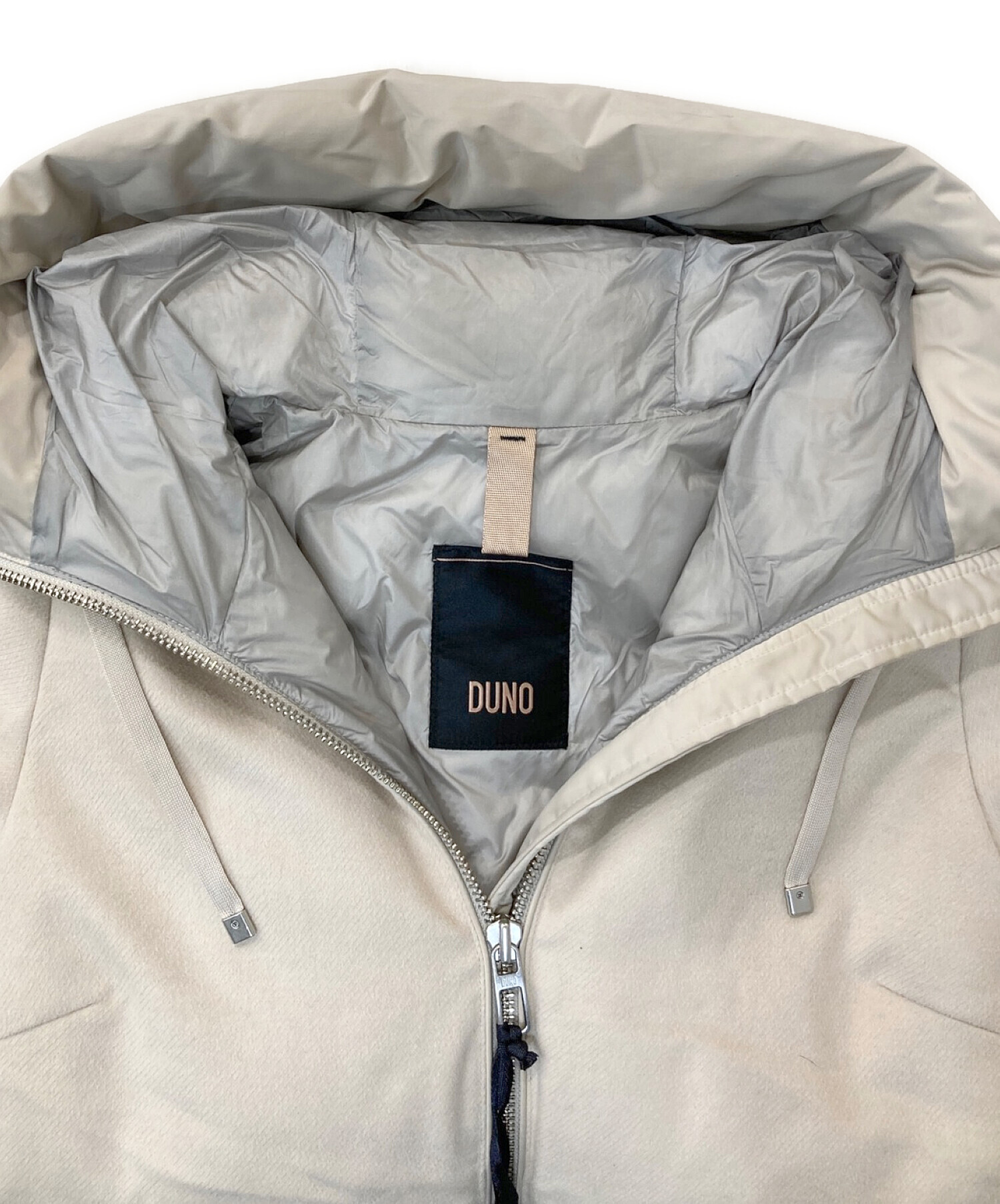 中古・古着通販】DUNO (デュノ) JULIA ダウンコート アイボリー サイズ 