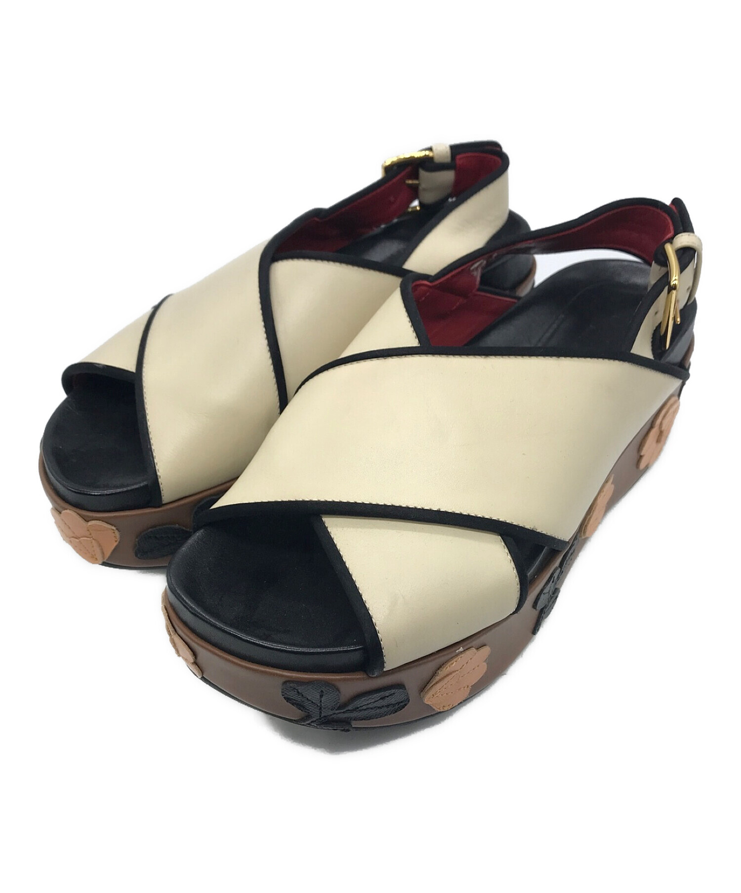 MARNI マルニ レザーサンダル 37サイズ