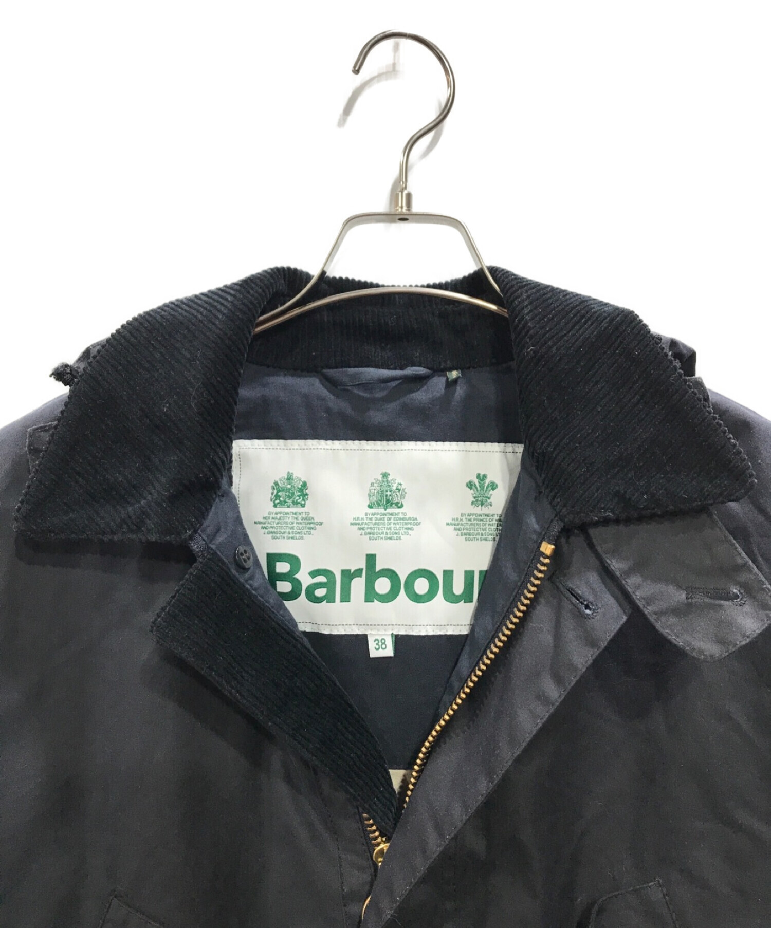 新品 BARBOUR/バブアー ジャケット 見にくく