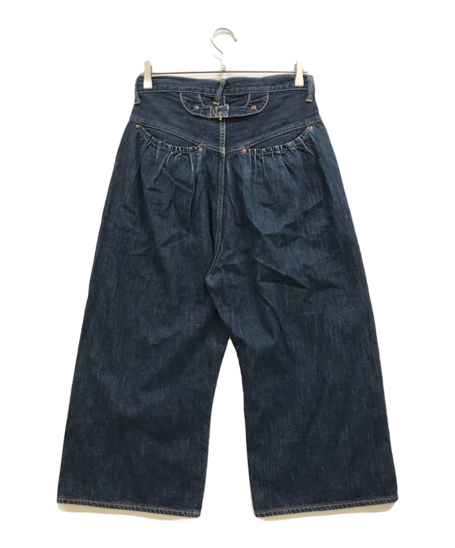 中古・古着通販】KAPITAL (キャピタル) ワイドデニムパンツ インディゴ 
