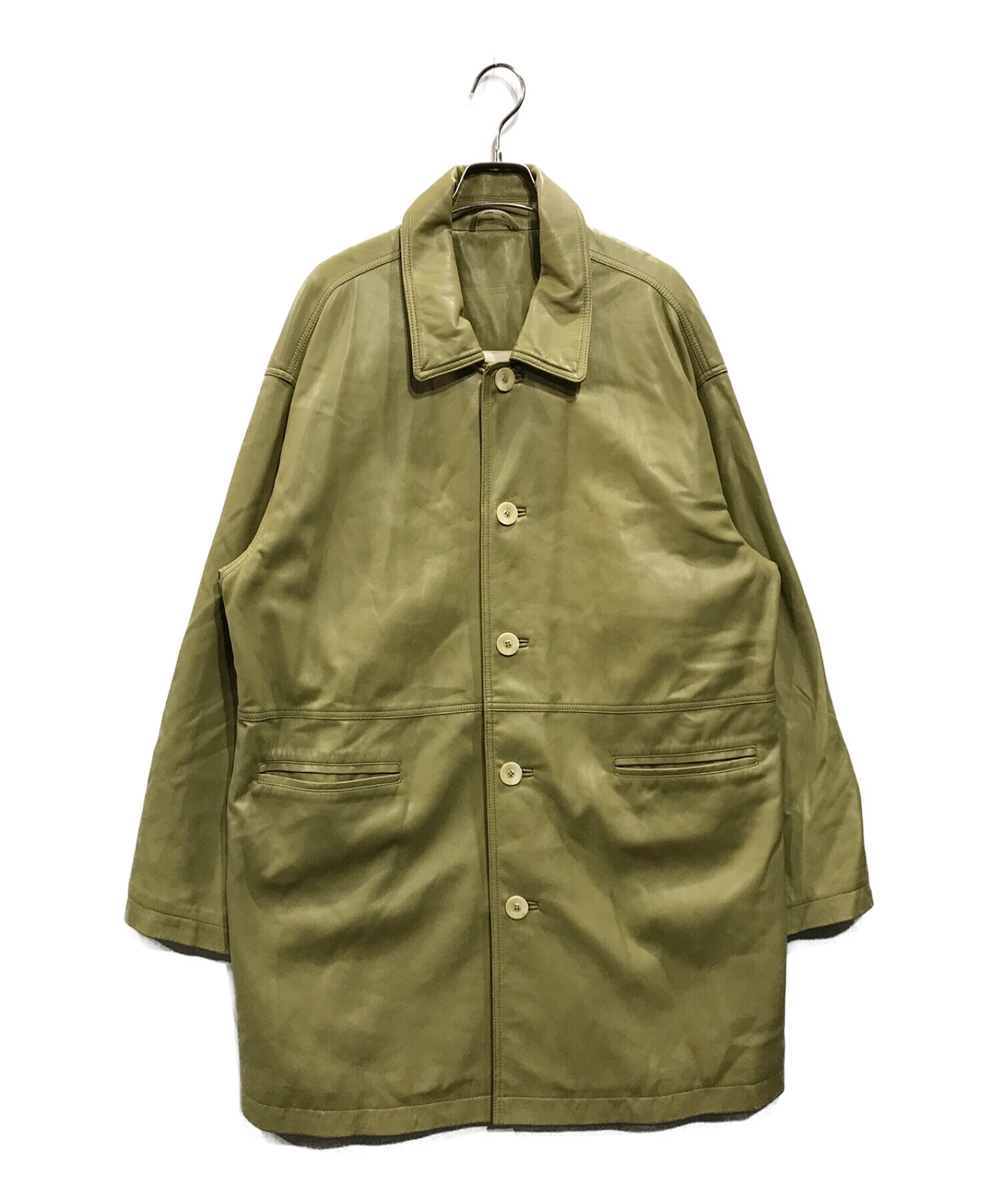 中古・古着通販】TODAYFUL (トゥデイフル) Leather Over Jacket レザー 