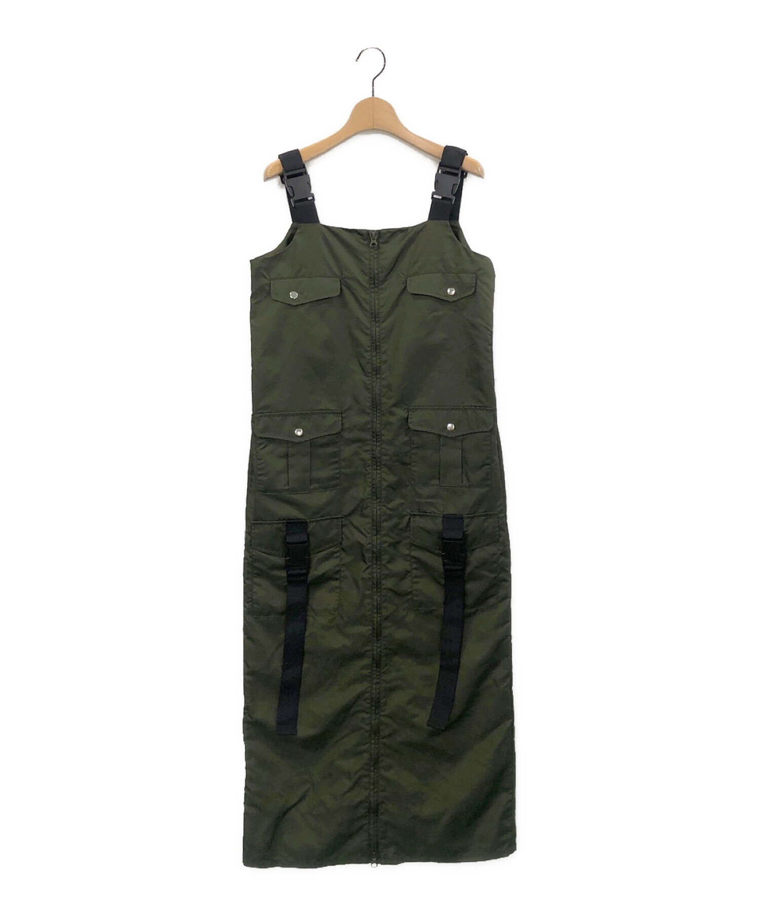 中古・古着通販】Ameri (アメリ) MILITARY WORK I LINE DRESS 
