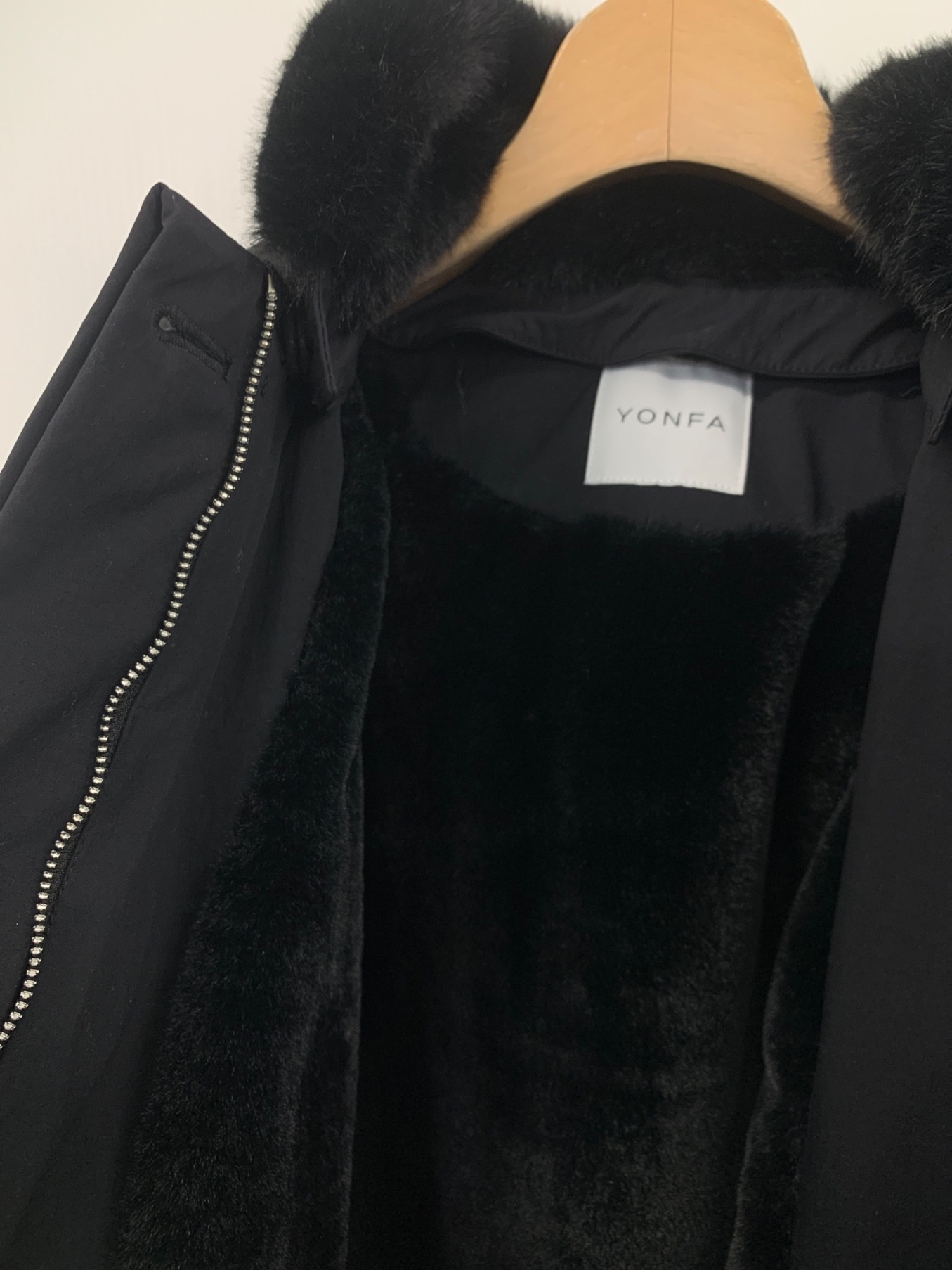 yonfa パディットファーコート コート yonfa パデットファーコート