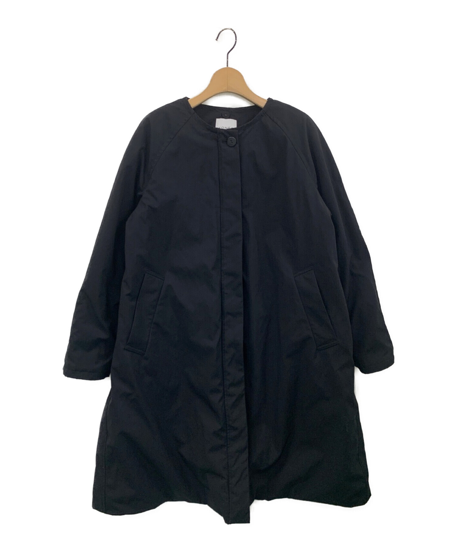 新品未使用・タグなしYONFA パデットファーコート (black・Sサイズ)