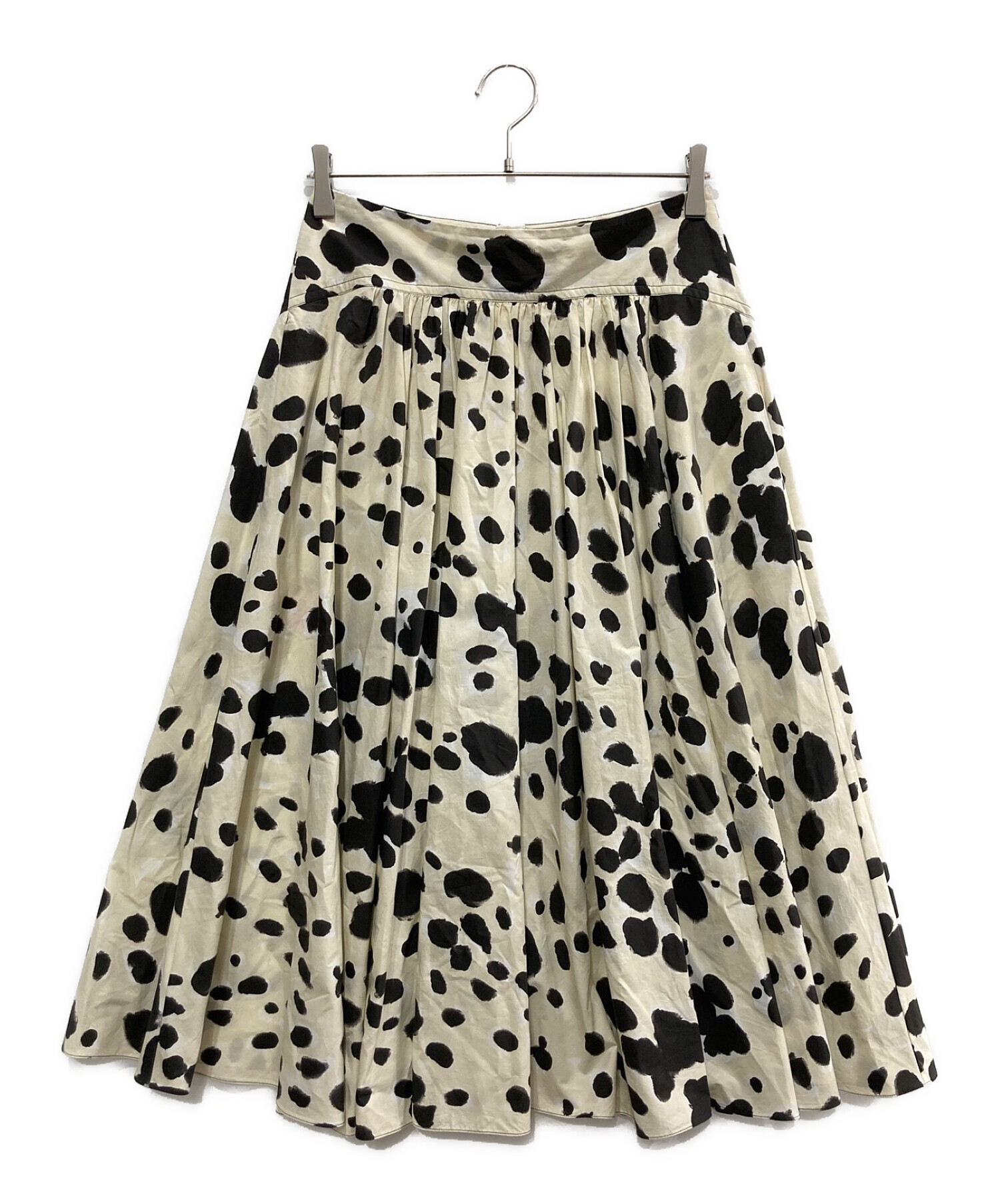 中古・古着通販】MARNI (マルニ) ポップドットスカート ベージュ  