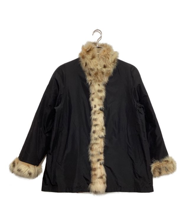 中古・古着通販】BALMAIN (バルマン) リバーシブルフォックスファー 