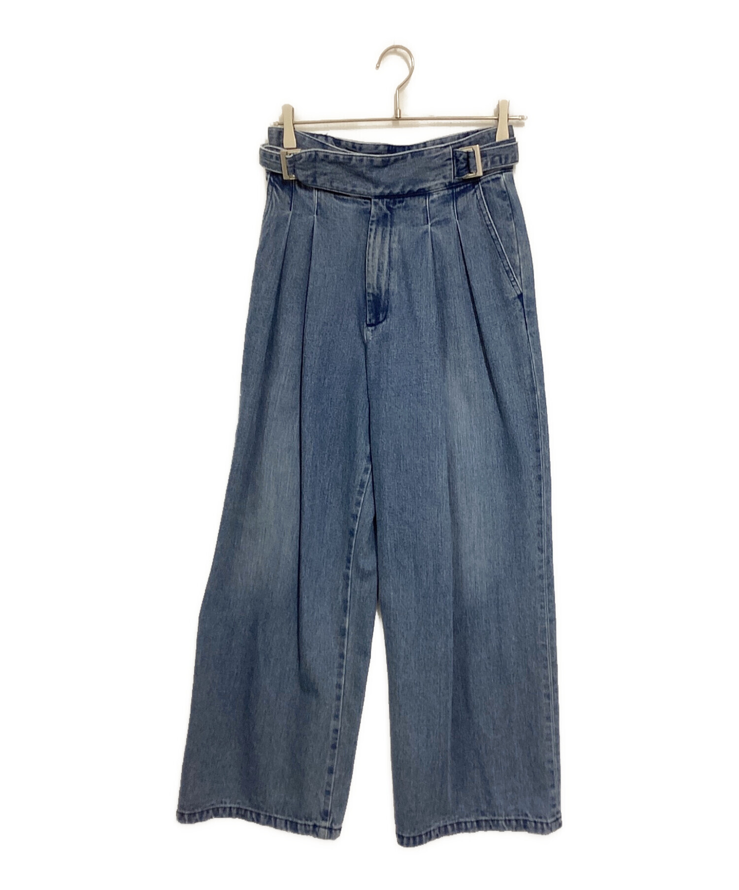 中古・古着通販】MIESROHE (ミースロエ) グルカデニムパンツ 