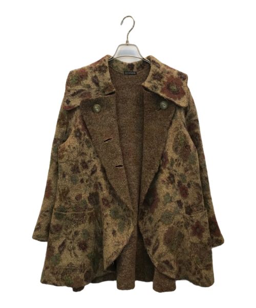 中古・古着通販】BUTAPANA (ブタパナ) Aラインジャガードコート 