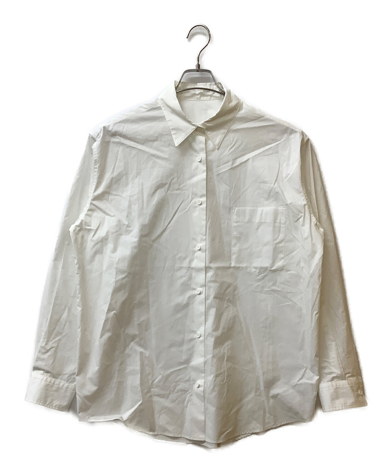 中古・古着通販】yo BIOTOP (ヨー ビオトープ) Cotton shirt ホワイト 