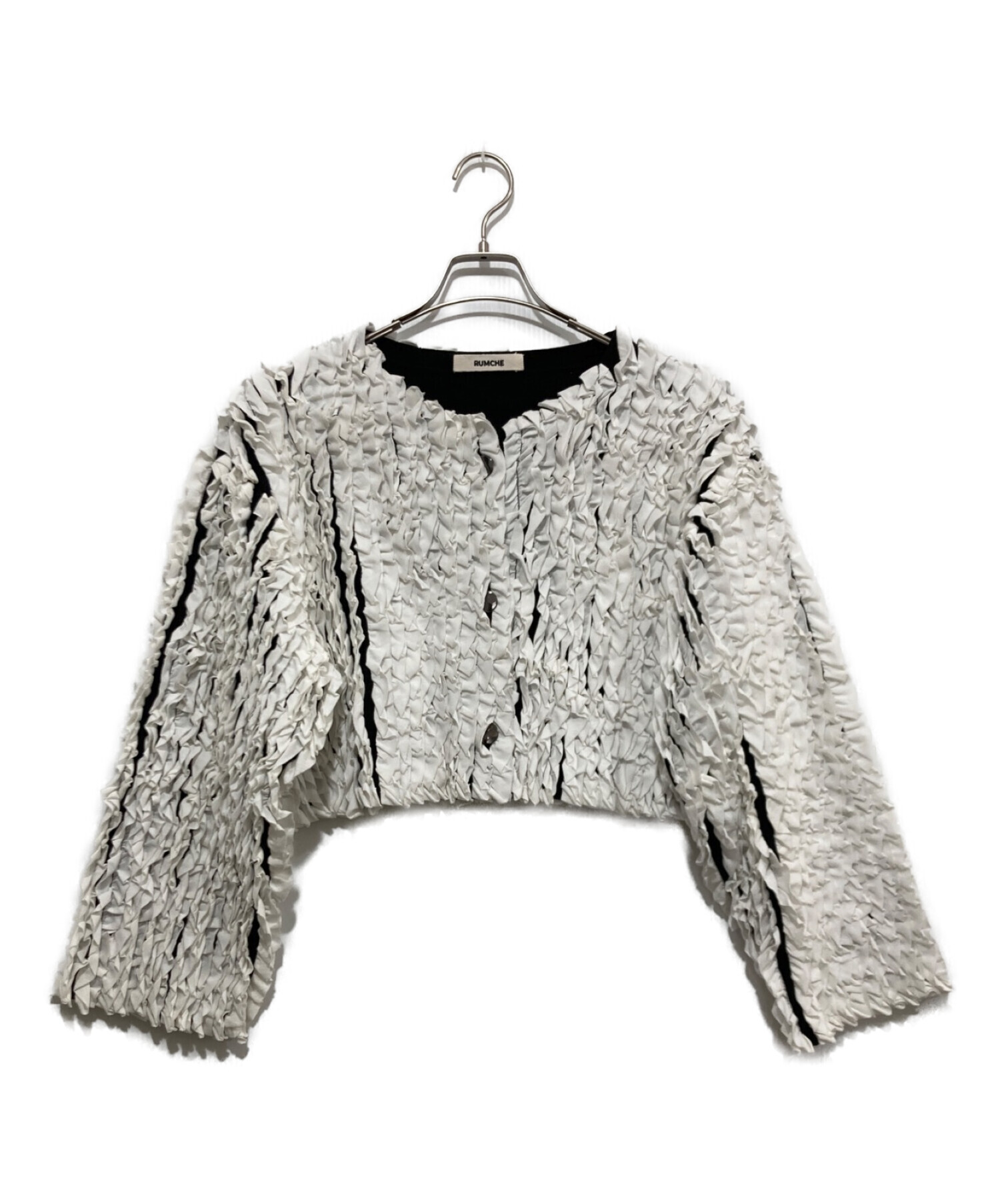 中古・古着通販】Rumche (ラム・シェ) Cut Frill Jacket 