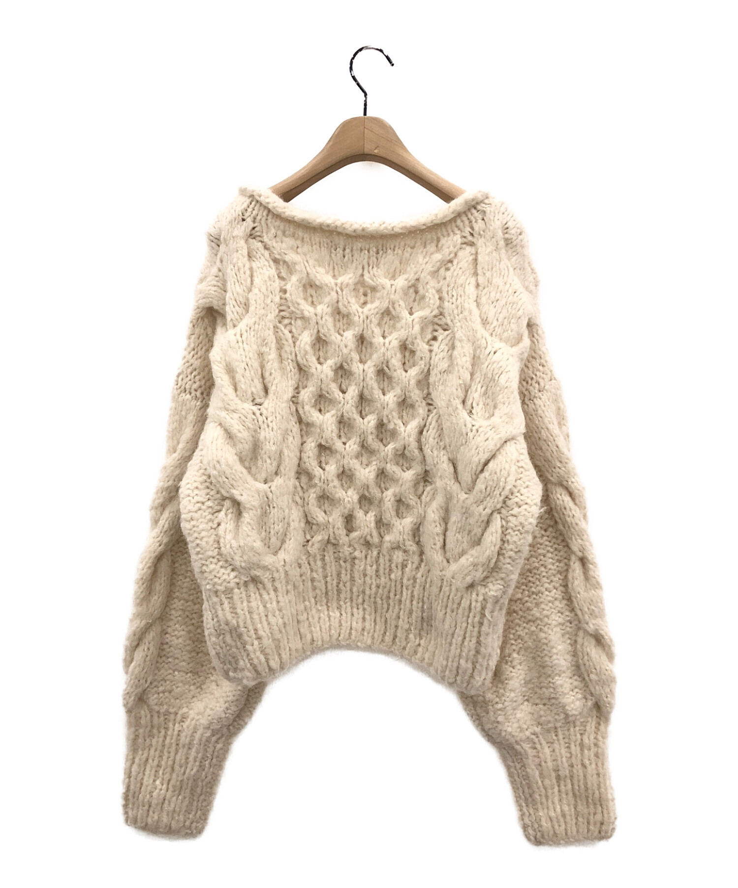中古・古着通販】THE TOE (ザ トー) NIMES HANDMADE CABLE KNIT 