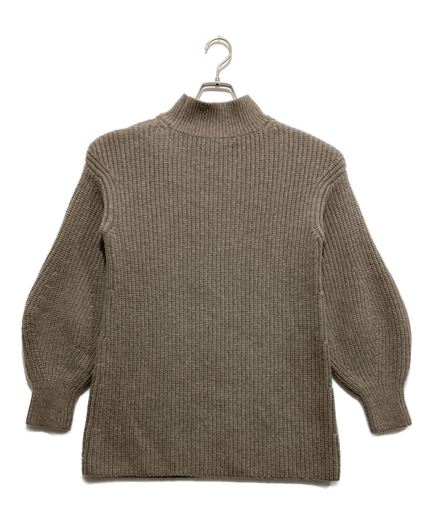 フォクシー 美品 ベージュ キュロット カシミヤショートカシミア