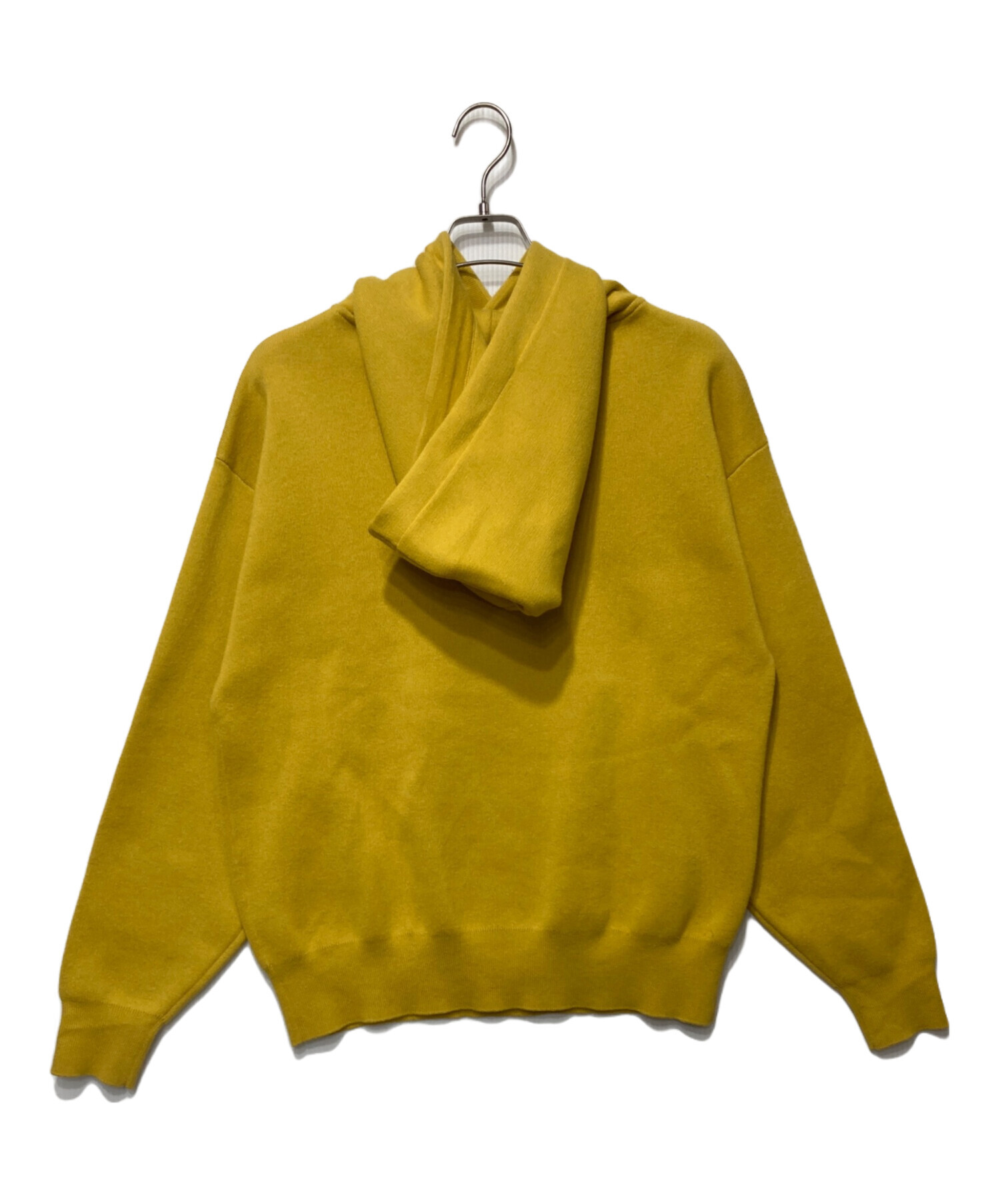 CABaN コットンカシミヤ パーカ イエロー