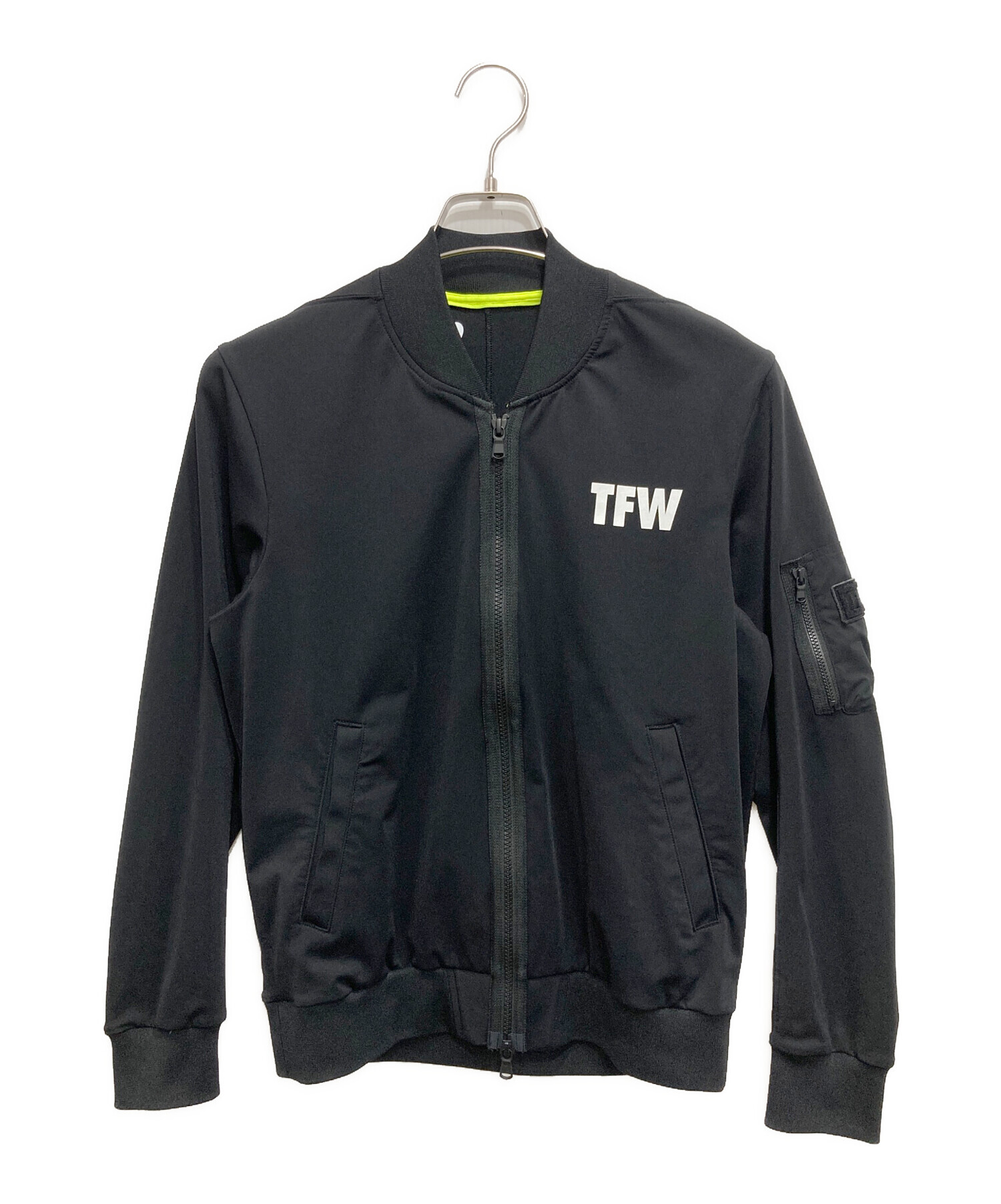 TFW49 ブラック MA-1ジャケット Mサイズ 22AW TFW49 ティーエフ