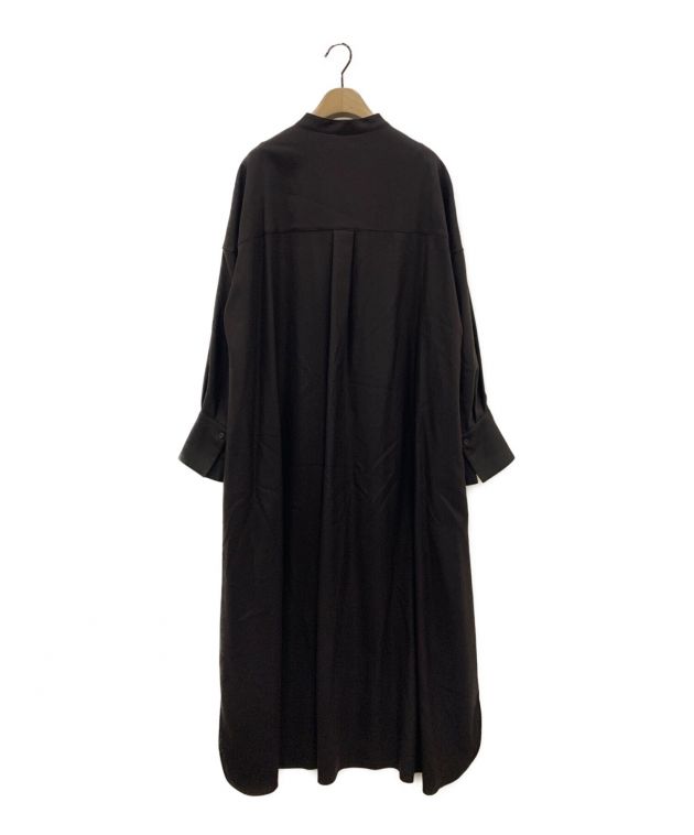 中古・古着通販】ebure (エブール) ウールサキソニーシャツ ガウン  