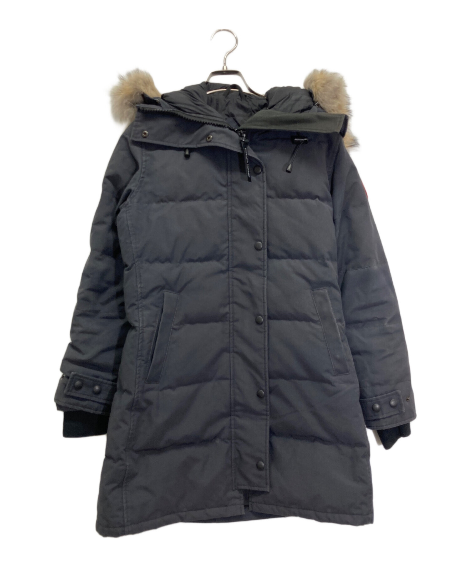 中古・古着通販】CANADA GOOSE (カナダグース) ダウンコート ネイビー 