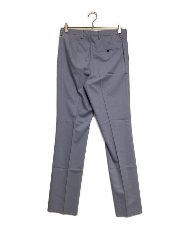 中古・古着通販】LANVIN (ランバン) 刺繍スラックスパンツ ブルー  
