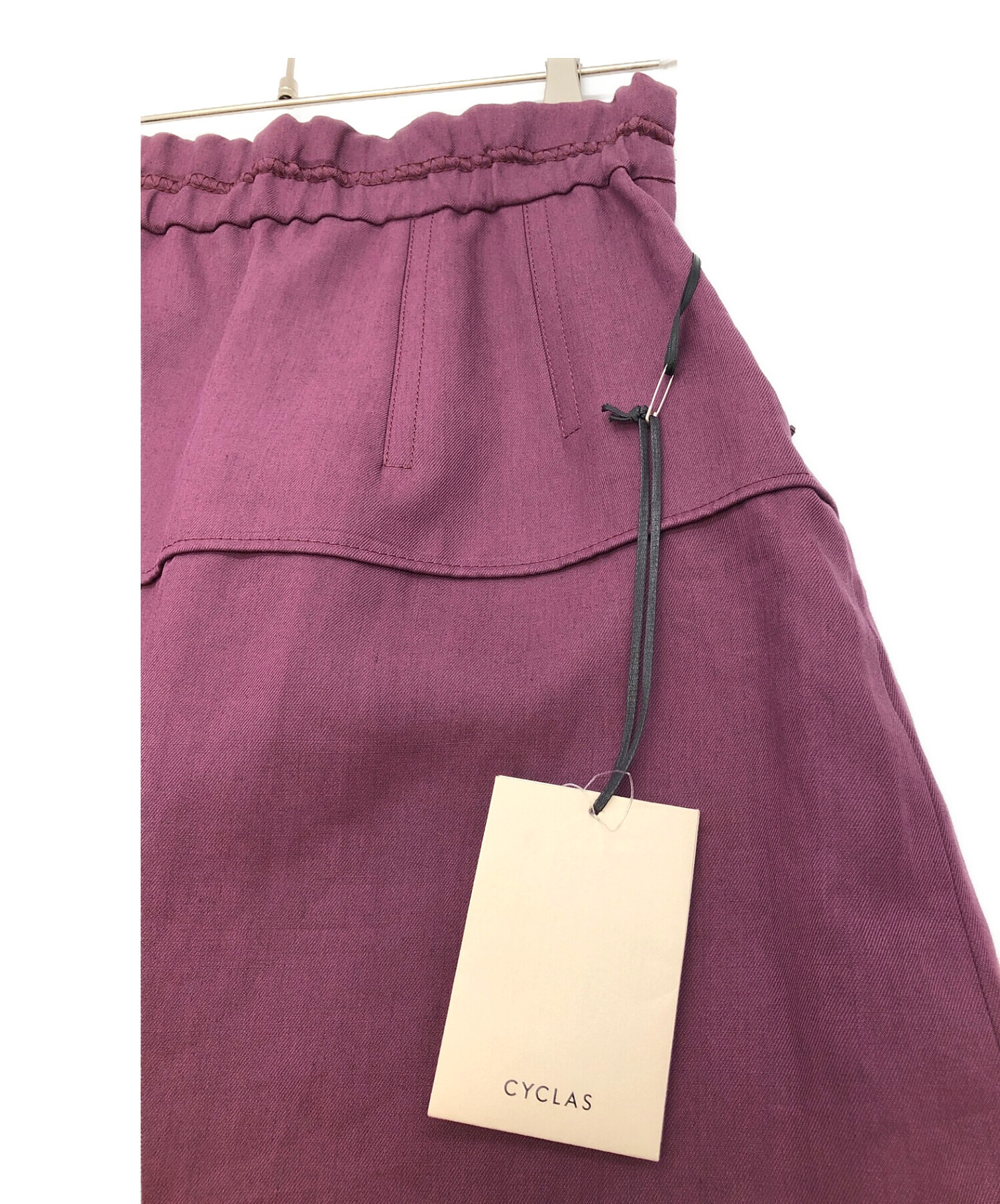 中古・古着通販】CYCLAS (シクラス) スカート パープル サイズ:SIZE 36  