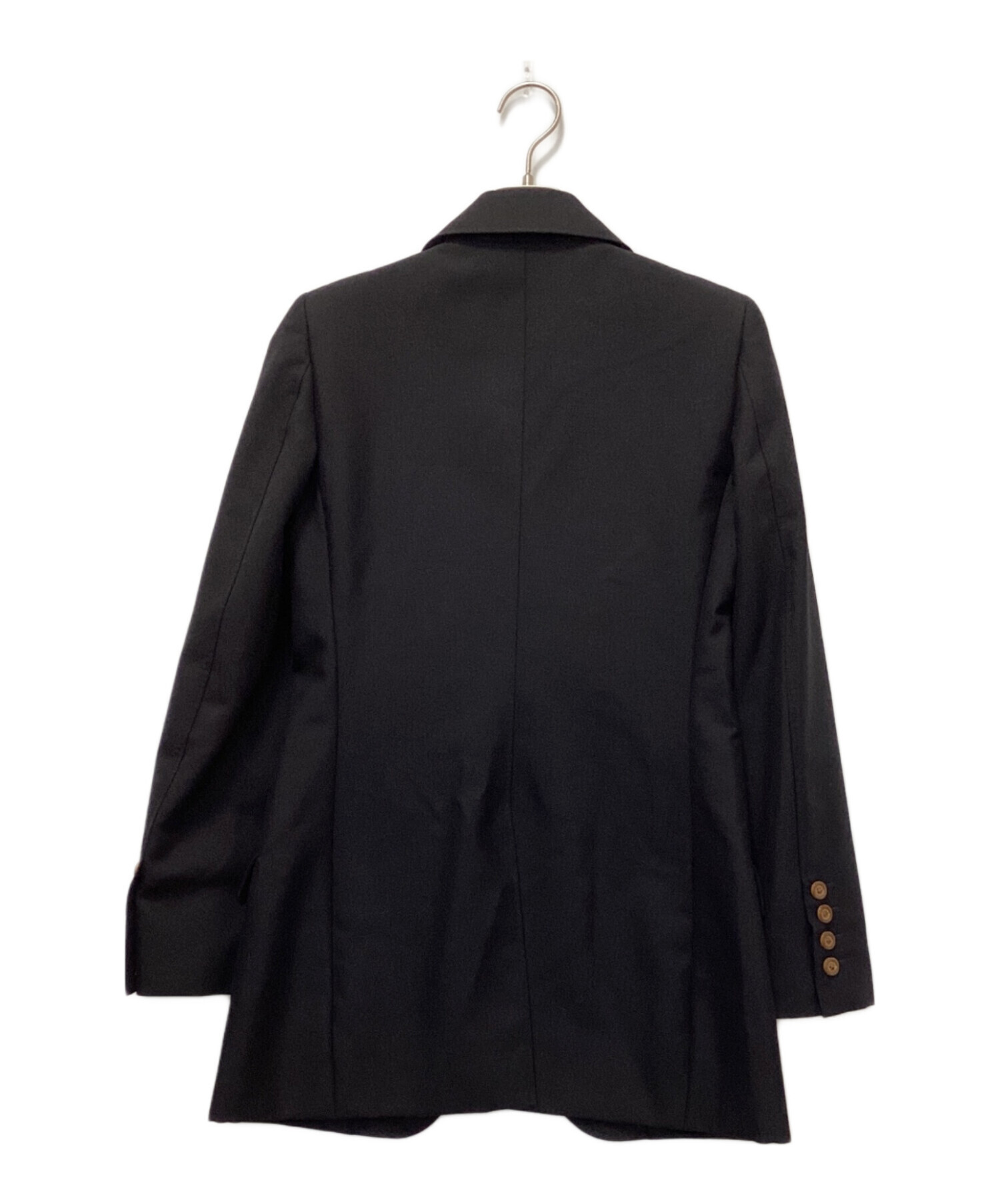 中古・古着通販】GUCCI (グッチ) ジャケット ブラック サイズ:38  