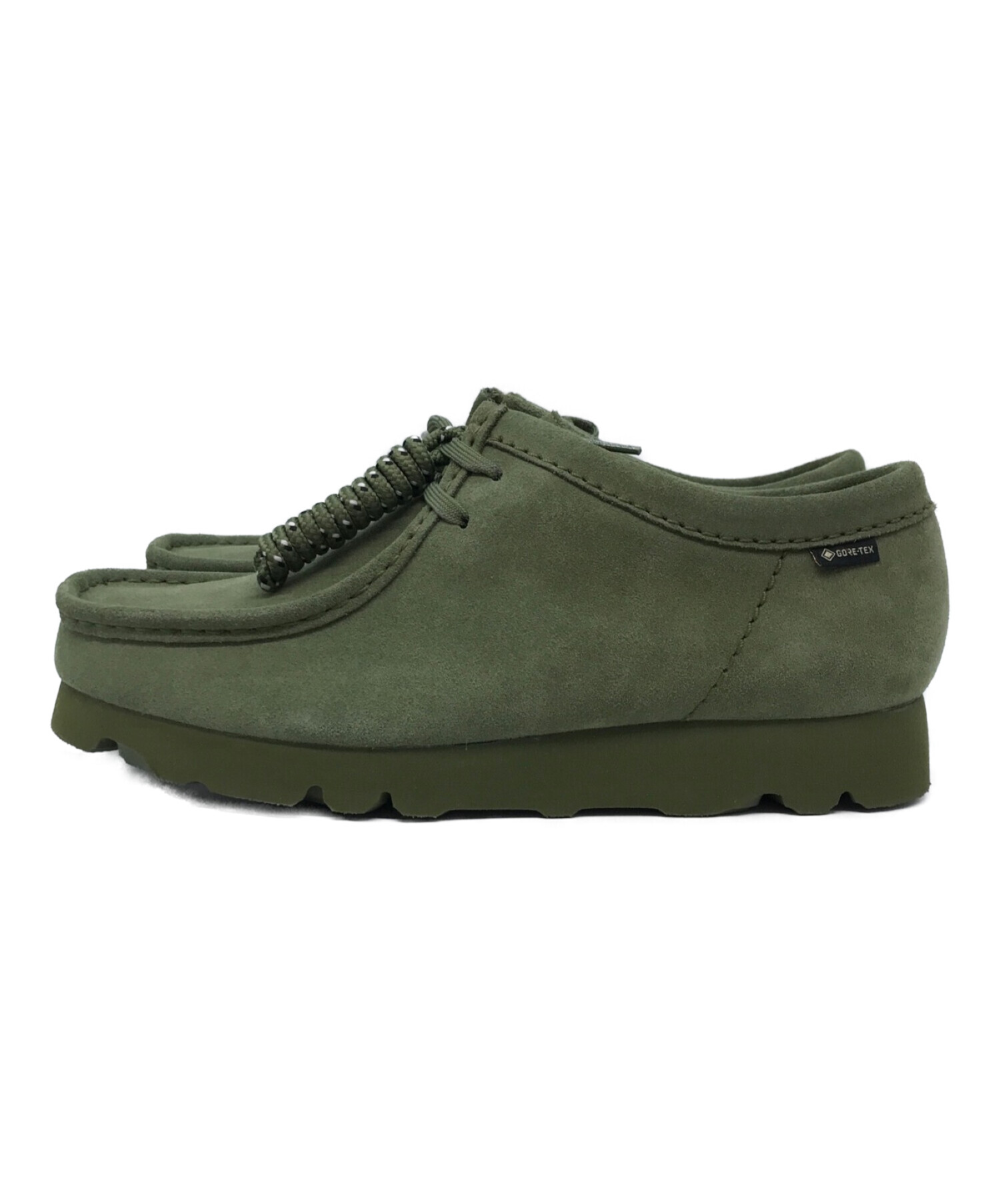 中古・古着通販】CLARKS (クラークス) Wallabee GTX GREEN サイズ:25.5 