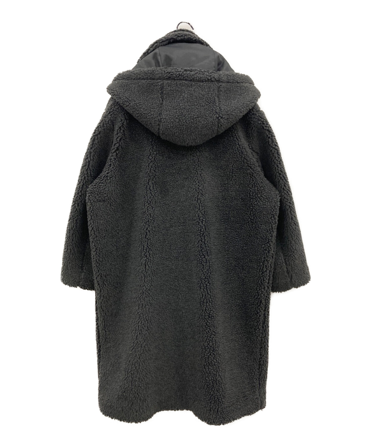 中古・古着通販】RANDEBOO (ランデブー) Cats boa coat グレー サイズ 