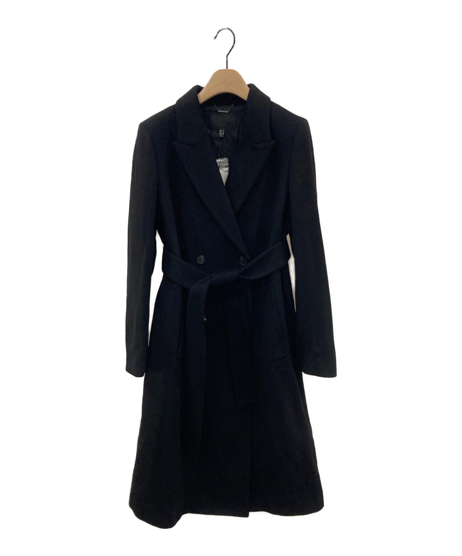 中古・古着通販】icB (アイシービー) カシミヤダブルロングコート  