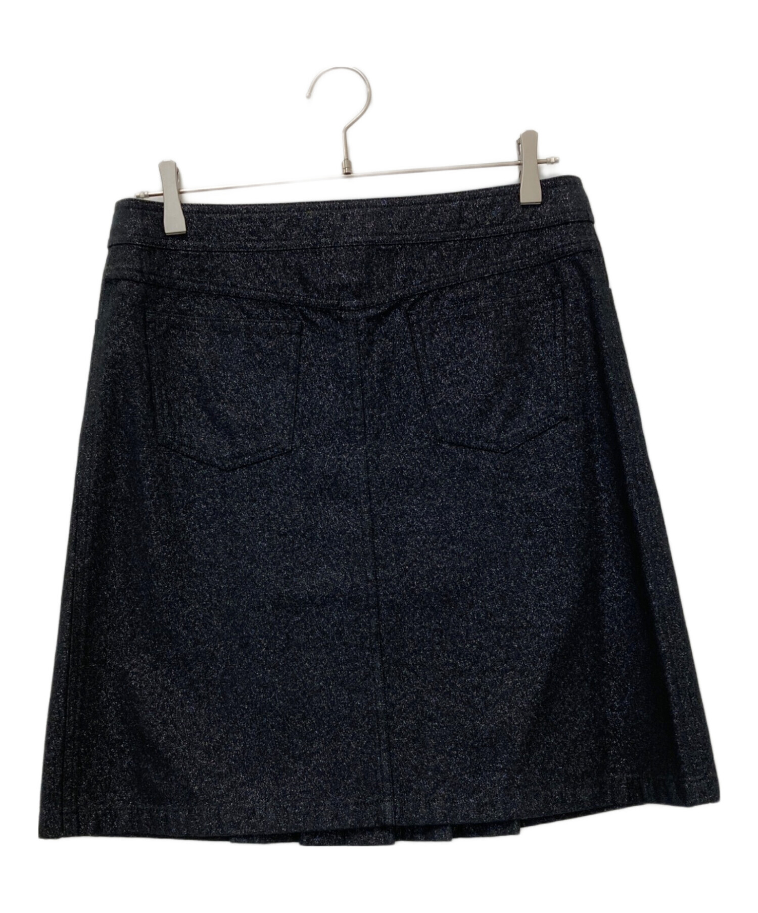中古・古着通販】CHANEL (シャネル) ボックスプリーツミニスカート 