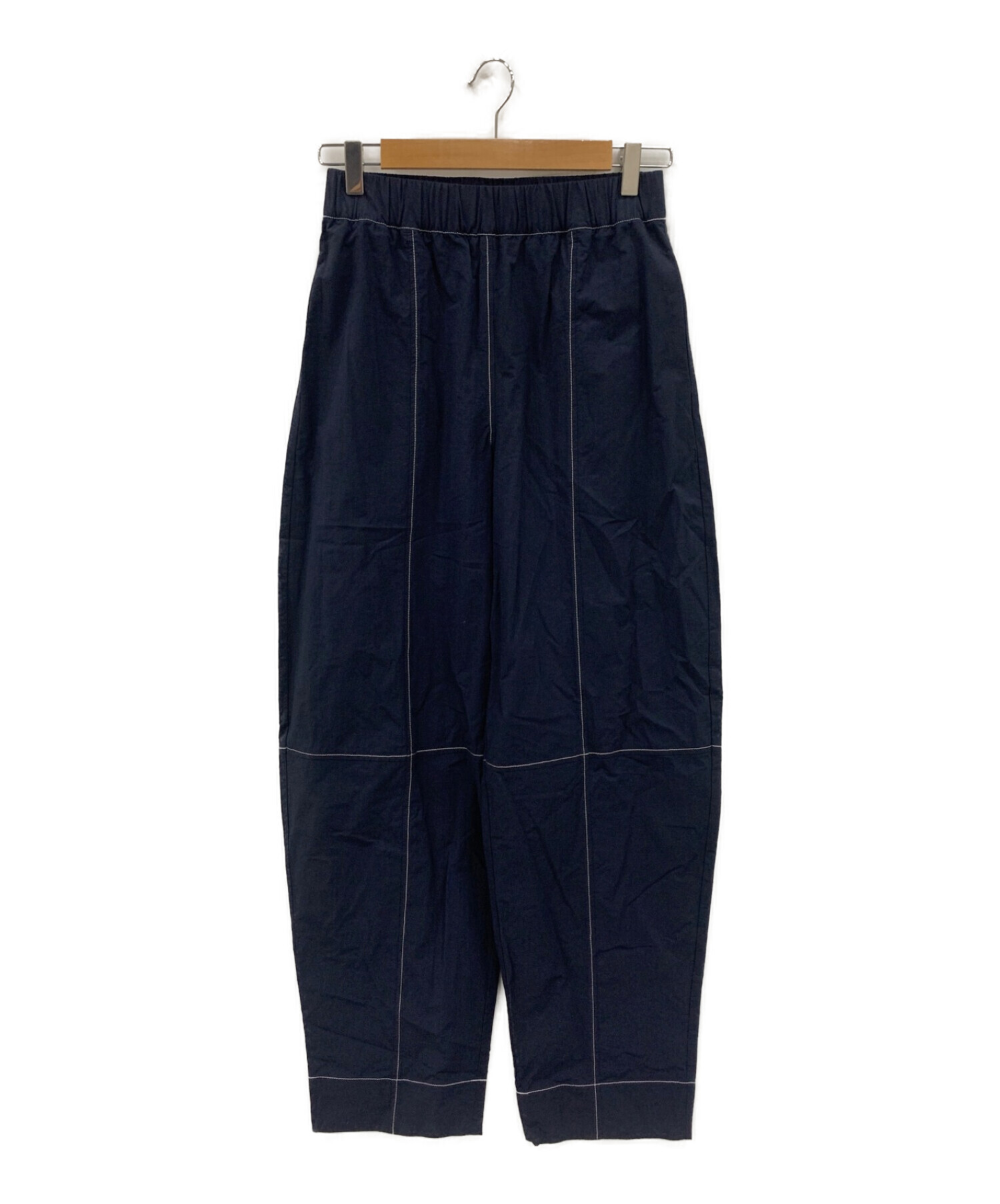 中古・古着通販】GANNI (ガニー) コットンクレープステッチカーブ  