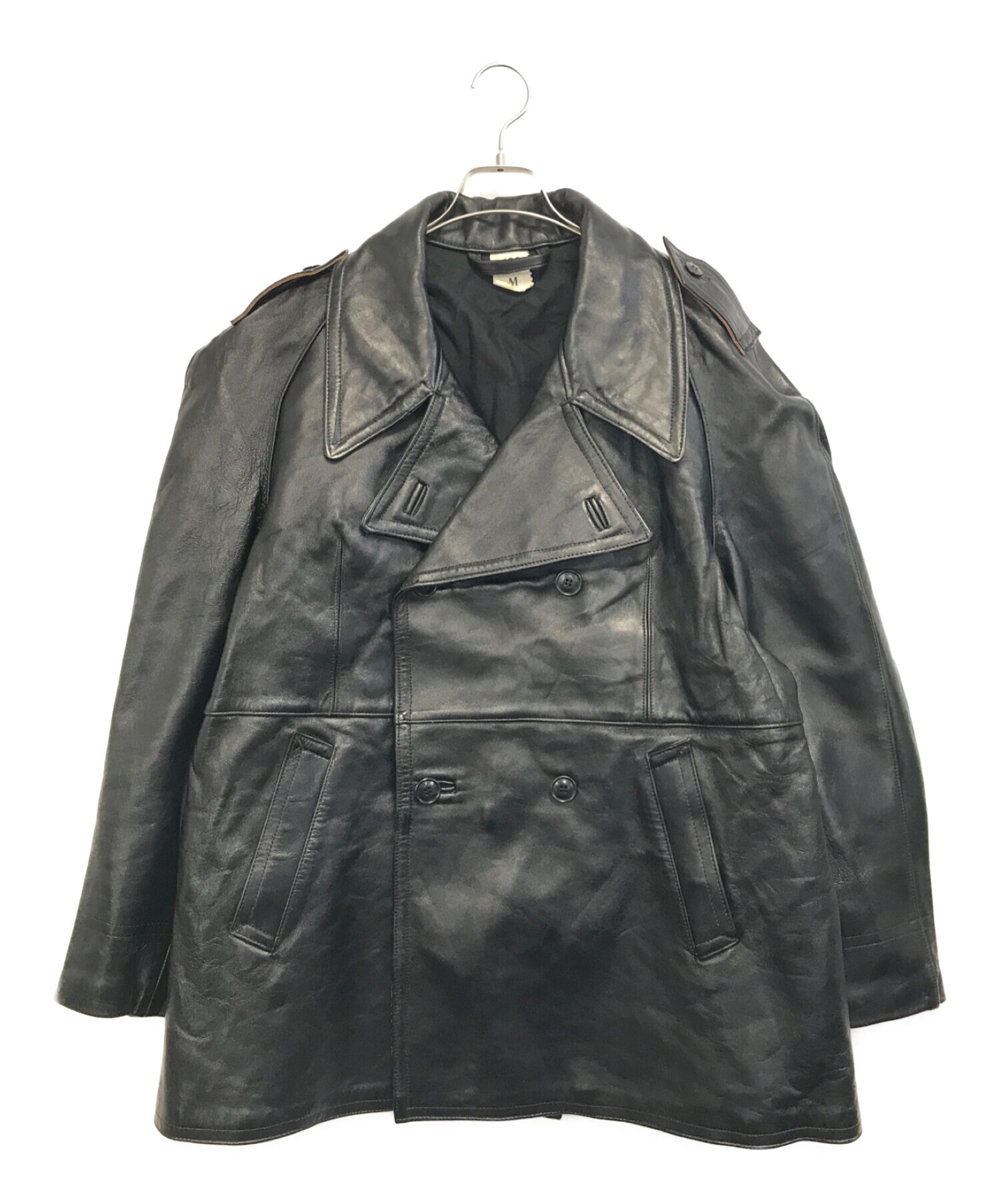 激レア！ビッグサイズ！モーターサイクルフロックレザーコート 【公式