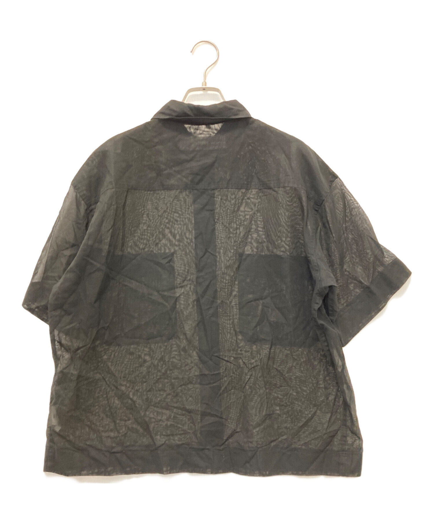 中古・古着通販】THE SHINZONE (ザ シンゾーン) シアーシャツ ブラック 